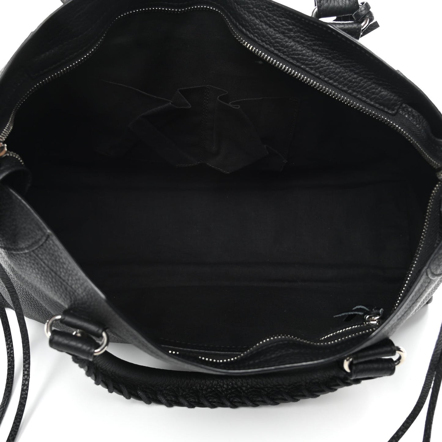 Vibrato Calfskin Classic Silver Hardware City Black