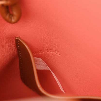 Chloe Shiny Calfskin Micro Sense Tote Bag Caramel 6 of 10
