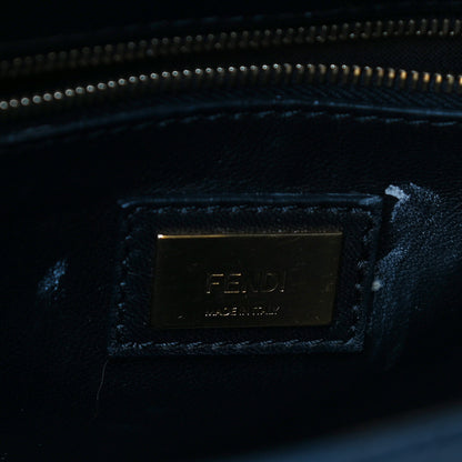 Fendi Nappa Mini Peekaboo Iconic Satchel Black 6 of 11