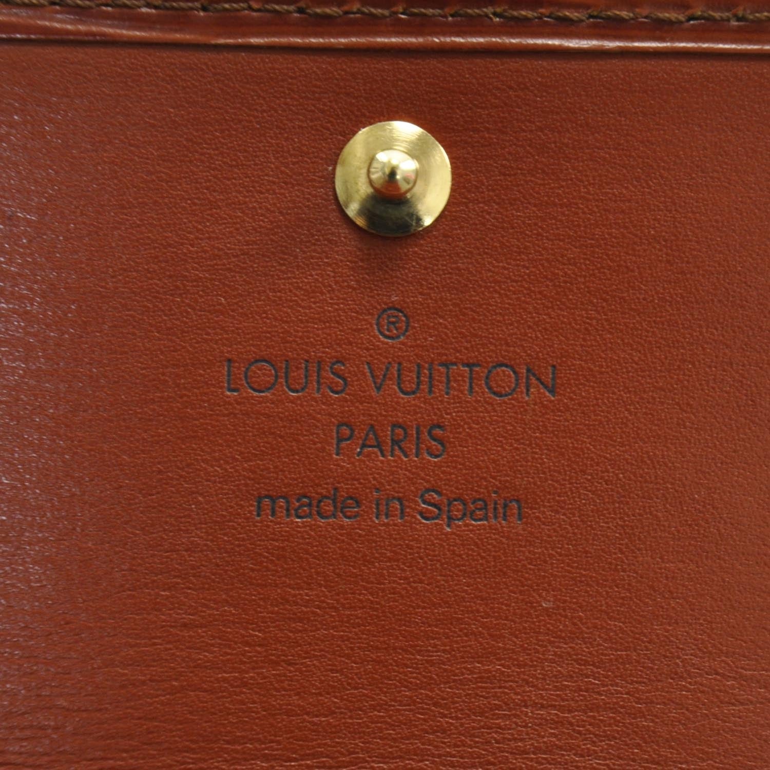 Louis Vuitton Epi Porte Tresor International Wallet Fawn 7 of 8