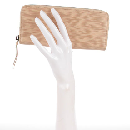 Louis Vuitton Epi Clemence Wallet Dune 2 of 7