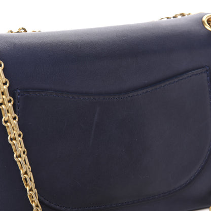 Chanel Calfskin Nude 2.55 Medals Reissue 225 Flap Navy 11 of 15