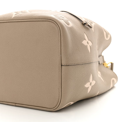 Louis Vuitton Empreinte Monogram Giant Neonoe MM Tourterelle Creme 10 of 13