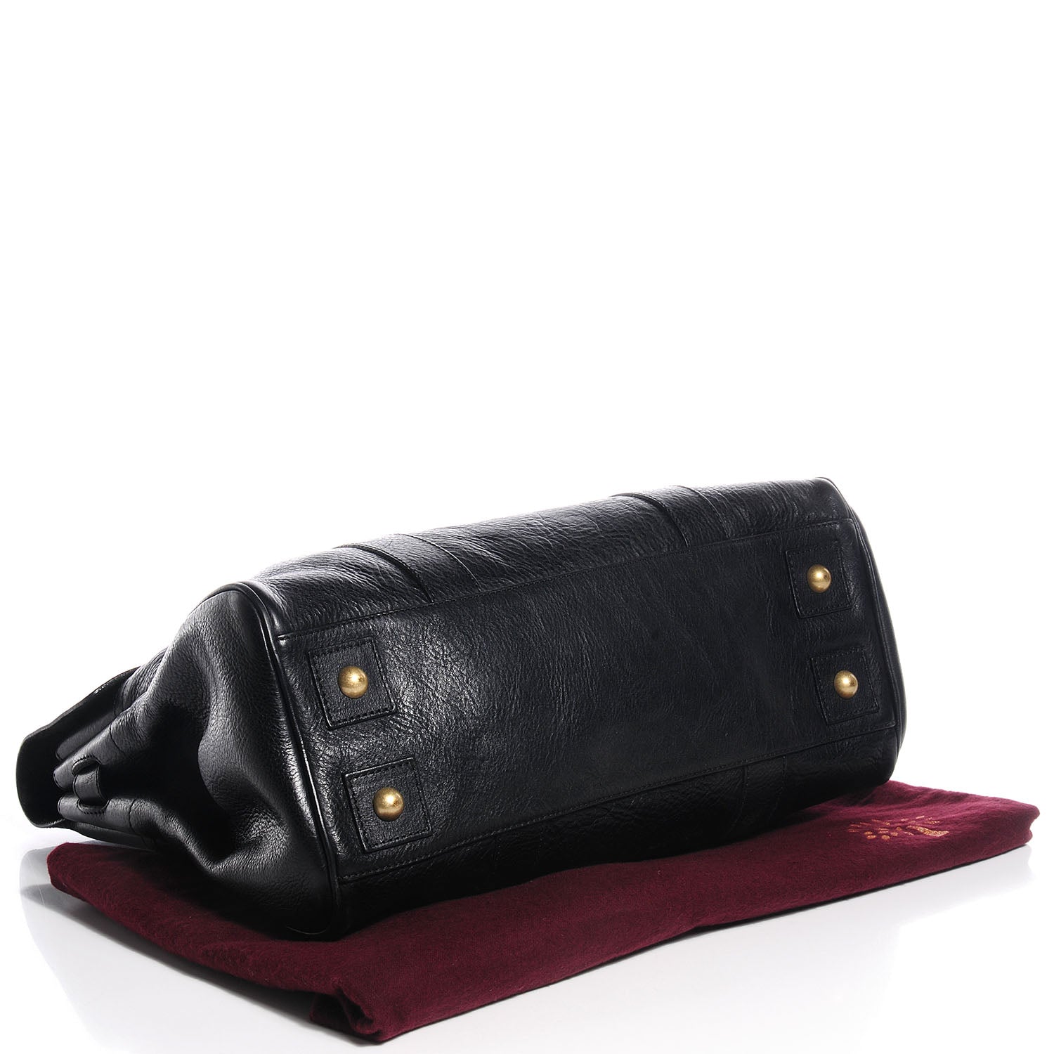 Mulberry Natural Leather Bayswater Black 4 of 9