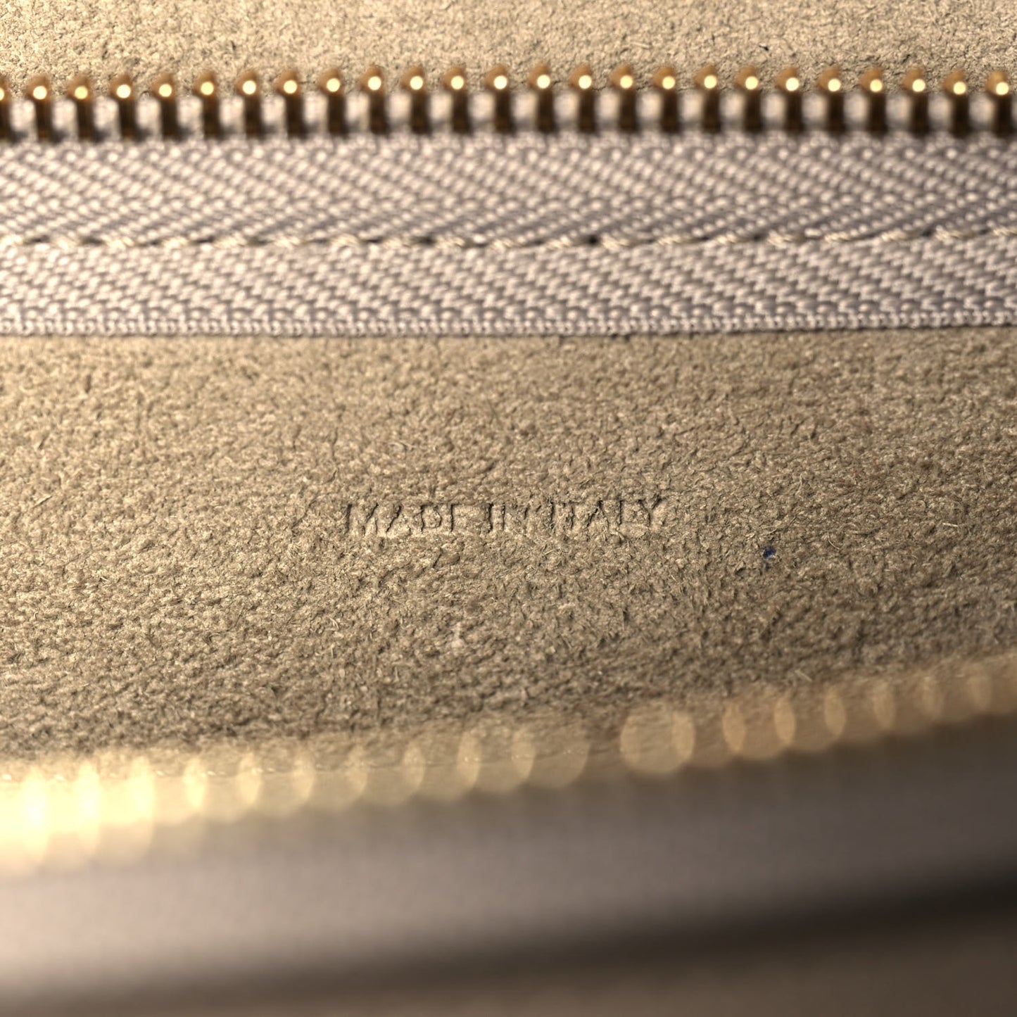 Grained Calfskin Nano Belt Bag Light Taupe