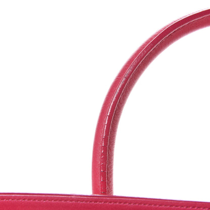 Saint Laurent Calfskin Small Sac De Jour Lipstick Fuchsia 9 of 14
