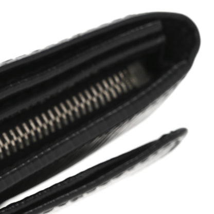 Louis Vuitton Epi Porte-Monnaie Billets Tresor Wallet Black 10 of 11