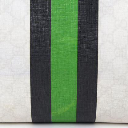 Gucci GG Plus Monogram Web Stripe Medium Joy Boston Green 13 of 18