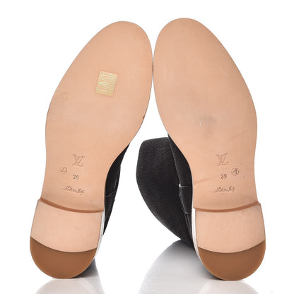 Louis Vuitton Nubuck Adventure Half Boots 39 Black 5 of 8