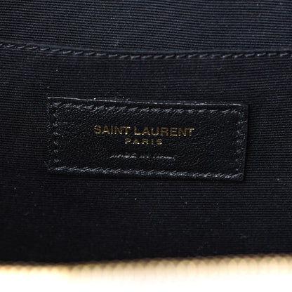 Saint Laurent Patent Matelasse Monogram Toy Vicky Camera Bag Off White 5 of 9