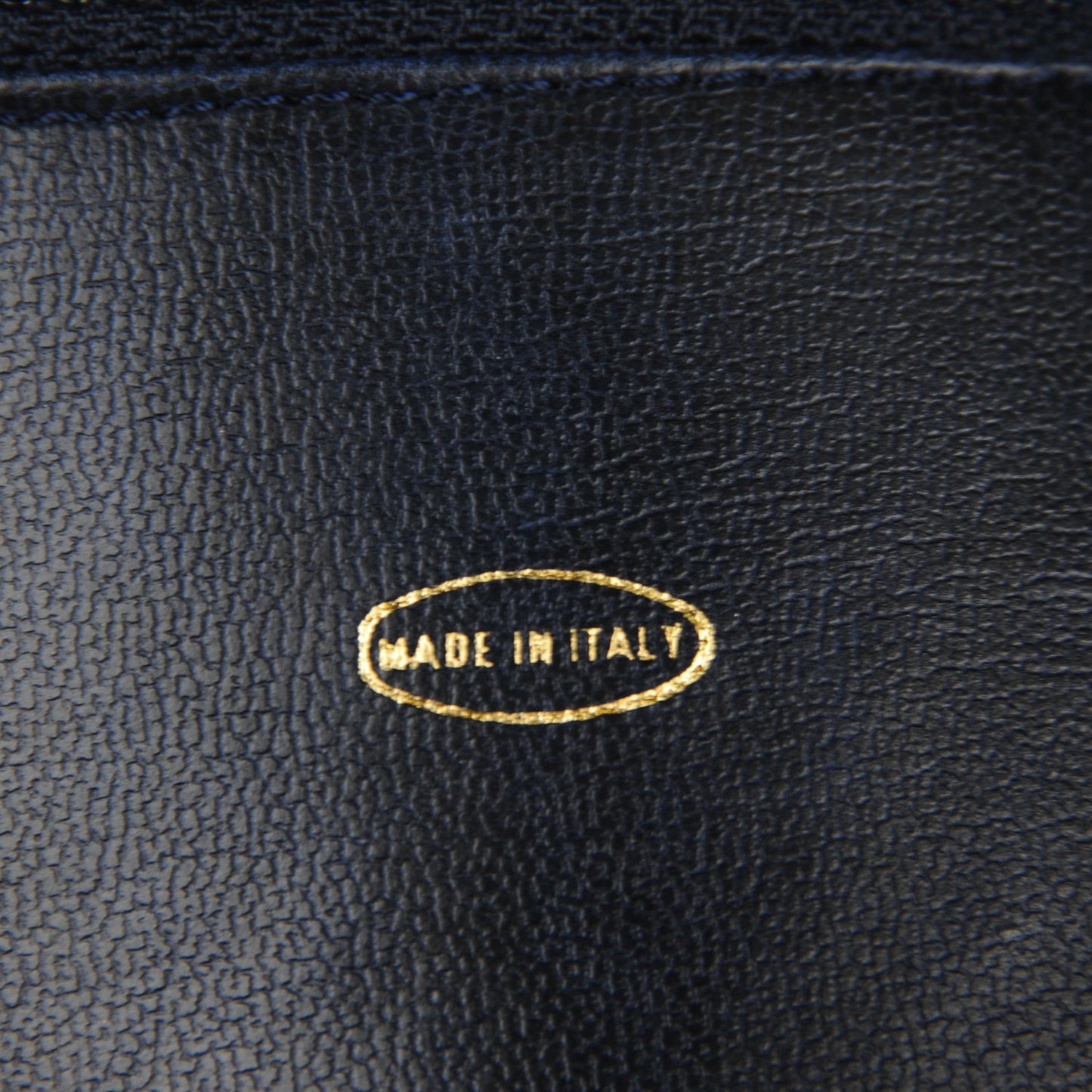 Lambskin Quilted Shoulder Bag White Navy