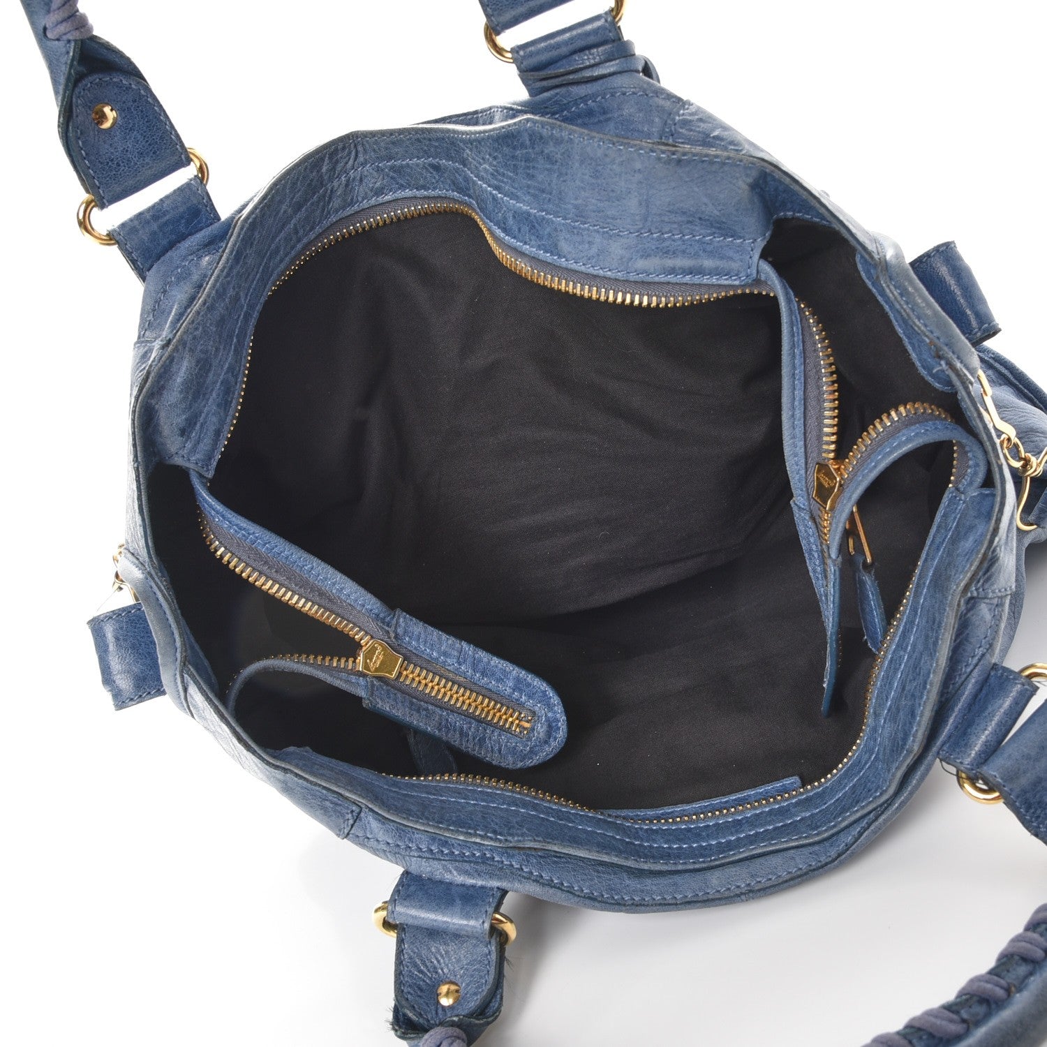 Balenciaga Chevre Giant 21 Gold Hardware Part Time Ocean 5 of 11