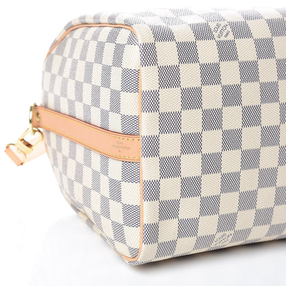 Louis Vuitton Damier Azur Speedy Bandouliere 30 5 of 12