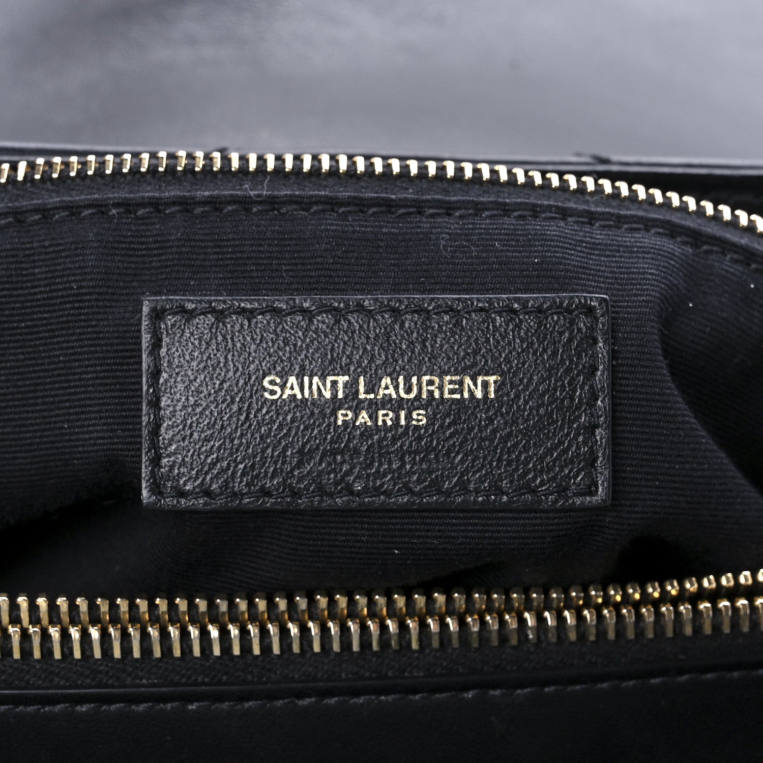 Saint Laurent Calfskin Y Quilted Monogram Large Loulou Chain Satchel Black 7 of 11
