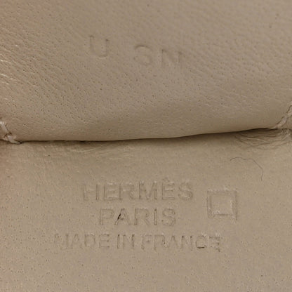 Hermes Milo Lambskin Matte Alligator Touch Grigri Rodeo Horse Bag Charm MM Craie 3 of 4