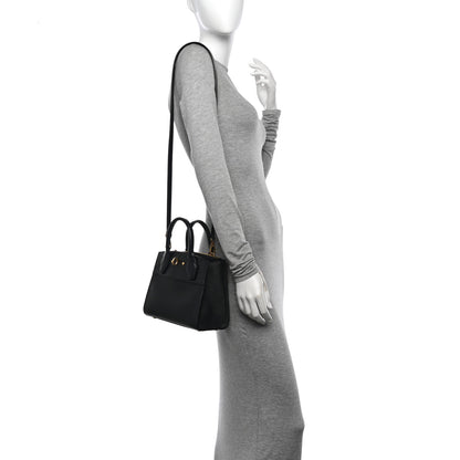 Louis Vuitton Calfskin City Steamer Mini Black 2 of 9
