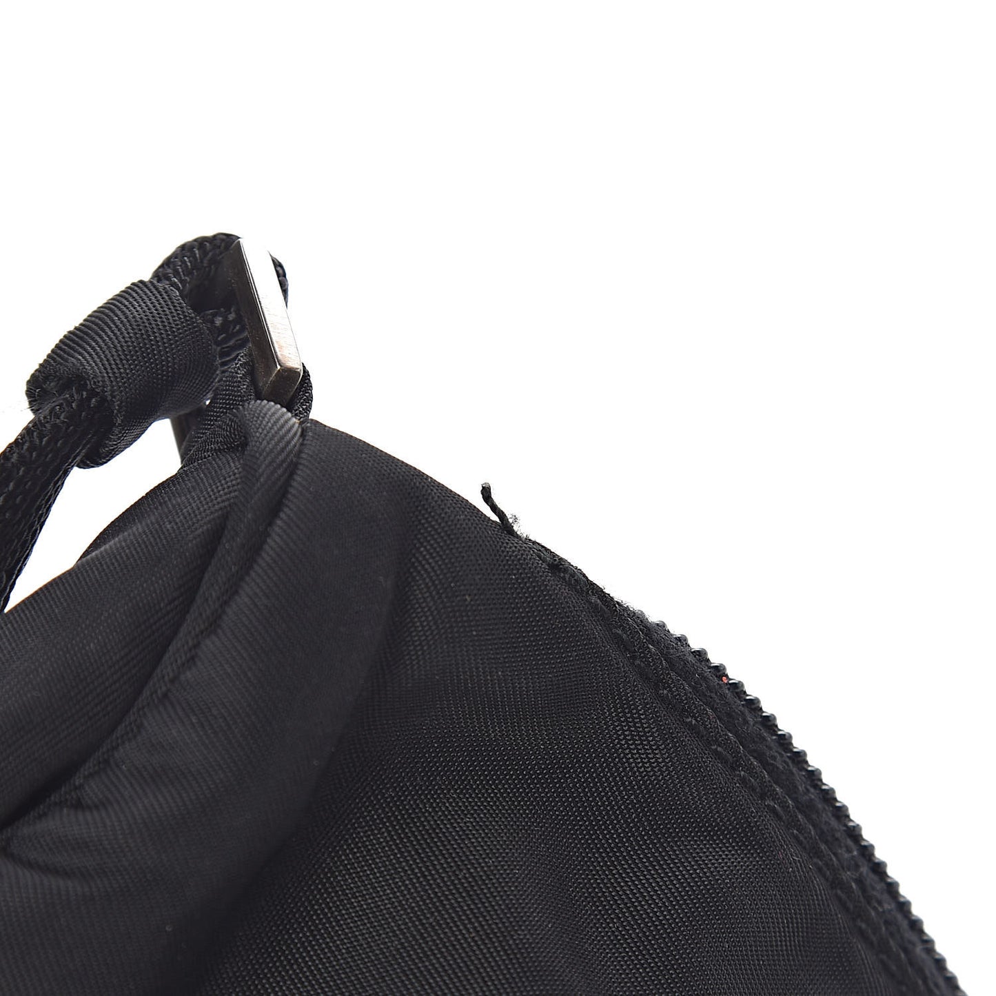Tessuto Nylon Pochette Bag Black