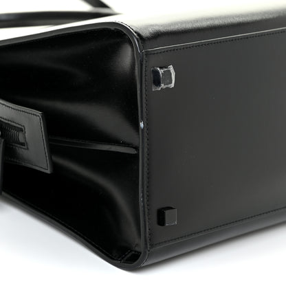 Saint Laurent Shiny Calfskin Medium Uptown Tote Black 10 of 16