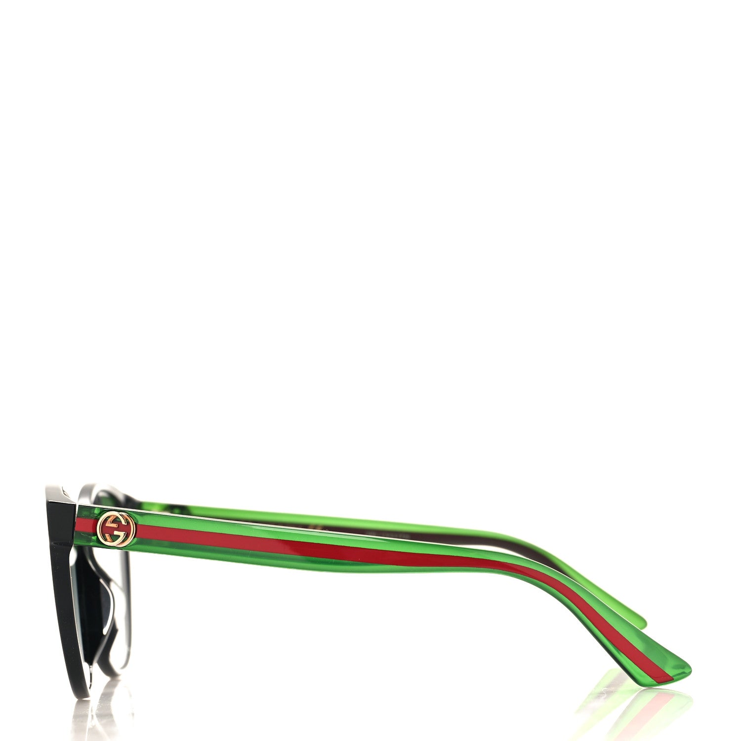 Gucci Acetate Web GG0703SK Sunglasses Black 3 of 8