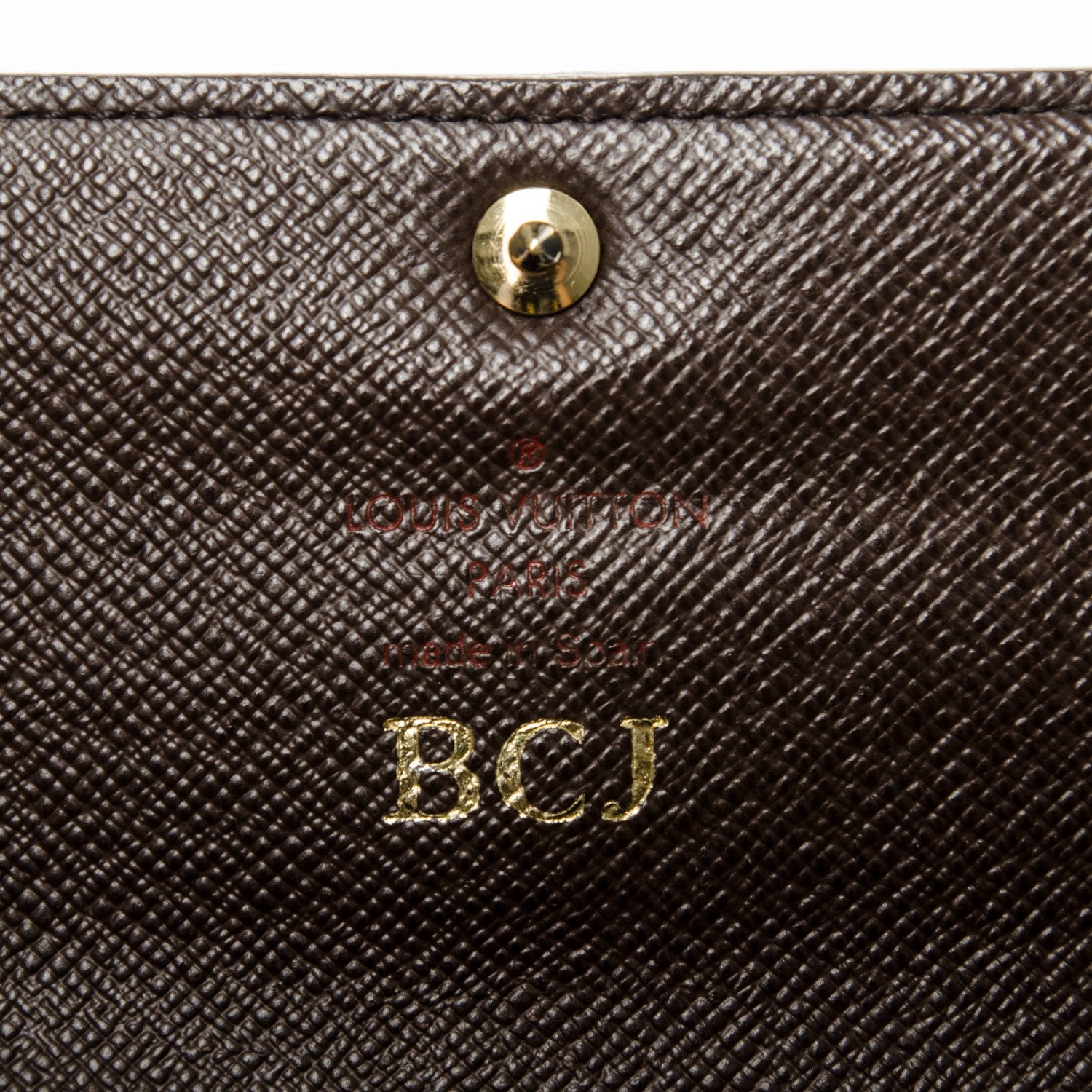 Louis Vuitton Damier Ebene Sarah Wallet 6 of 6