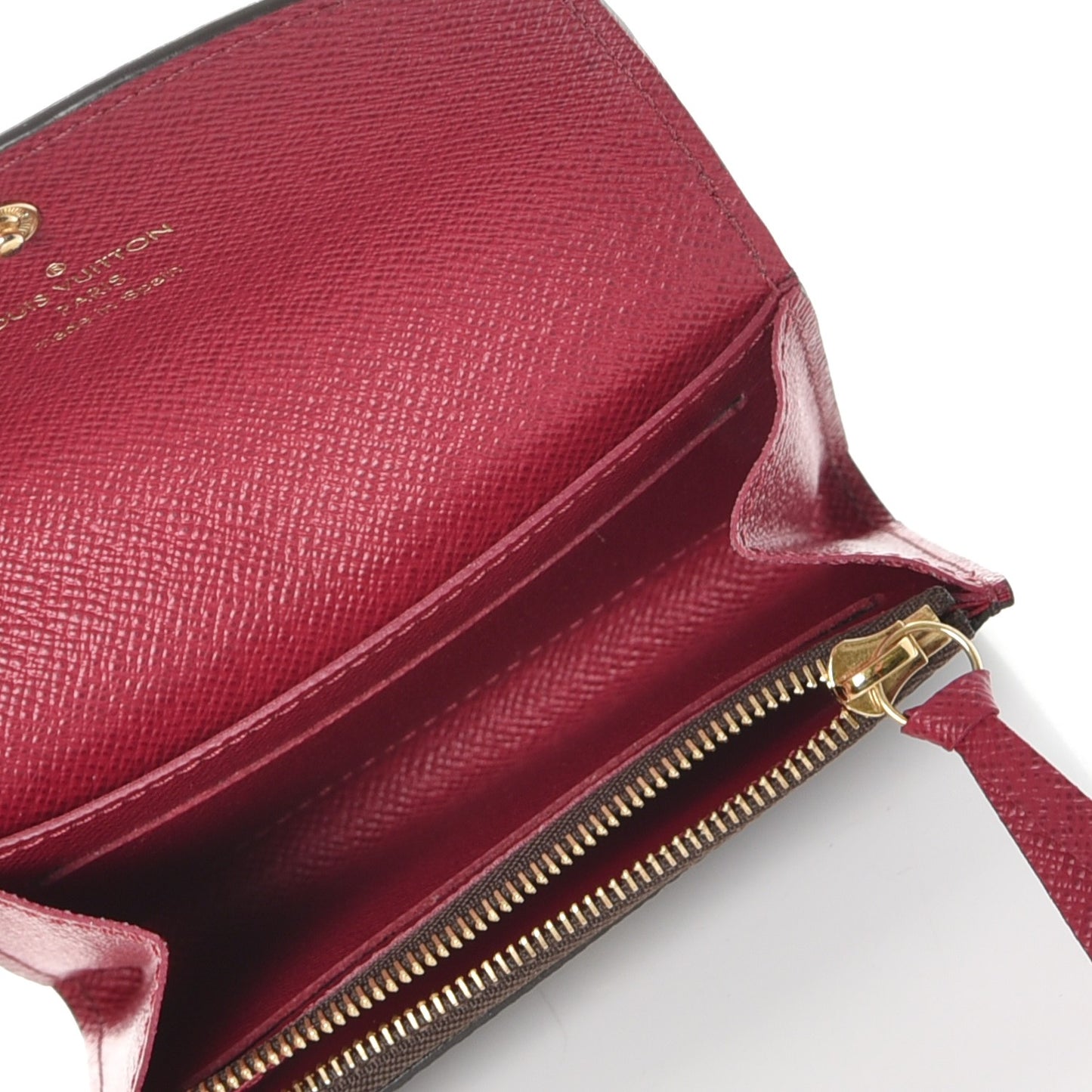 Monogram Rosalie Coin Purse Fuchsia