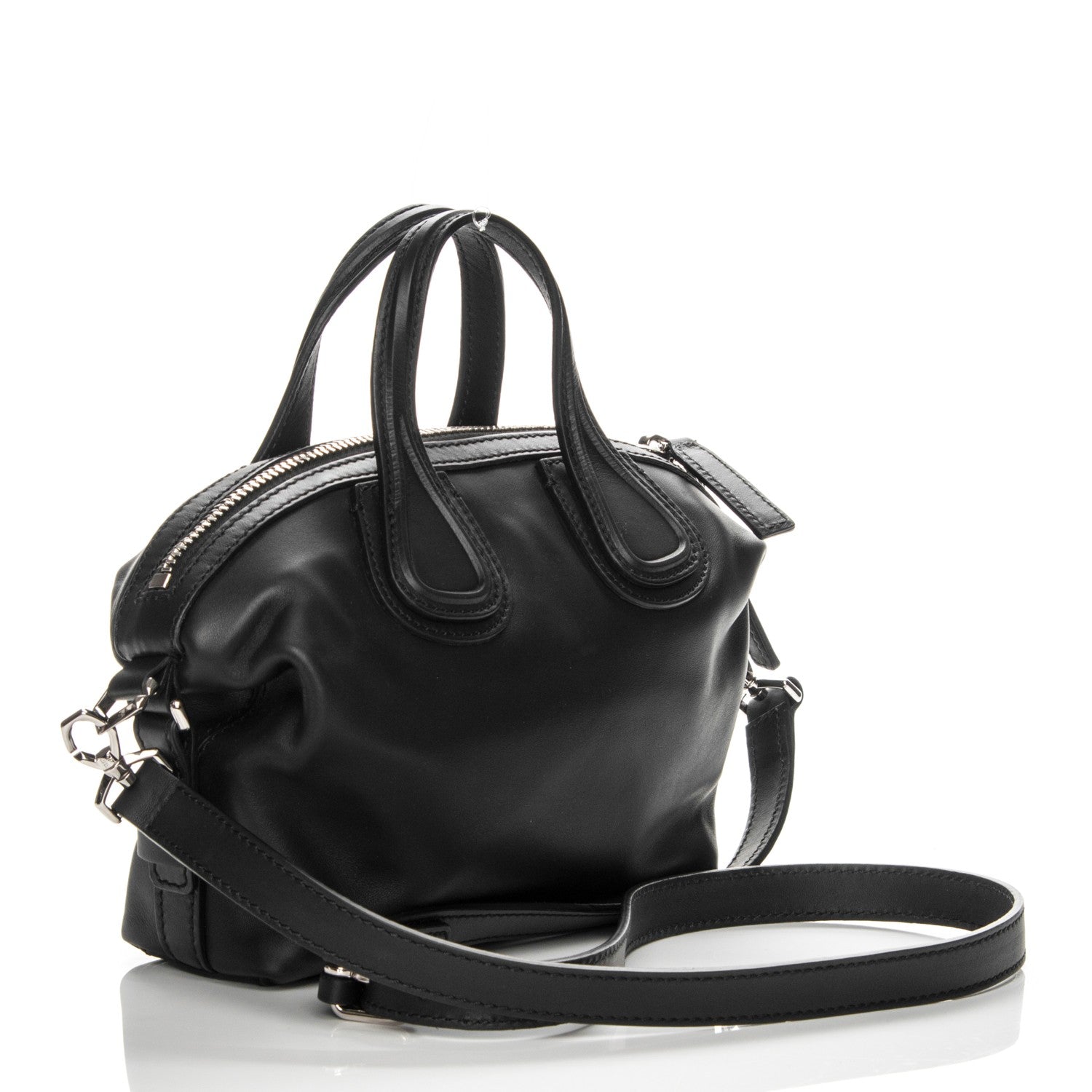 Givenchy Waxed Calfskin Micro Nightingale Black 2 of 7