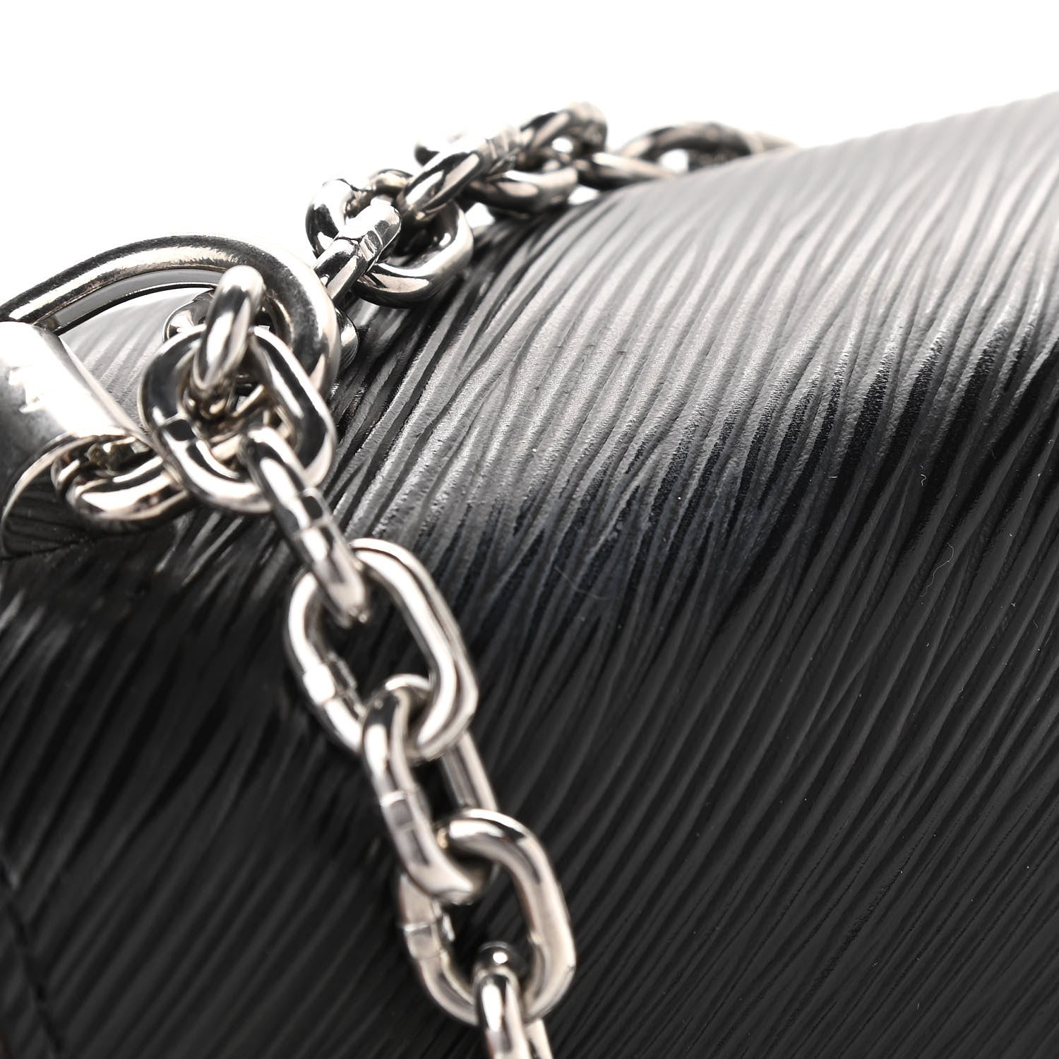 Louis Vuitton Epi Twist Shoulder Bag MM Black 10 of 10