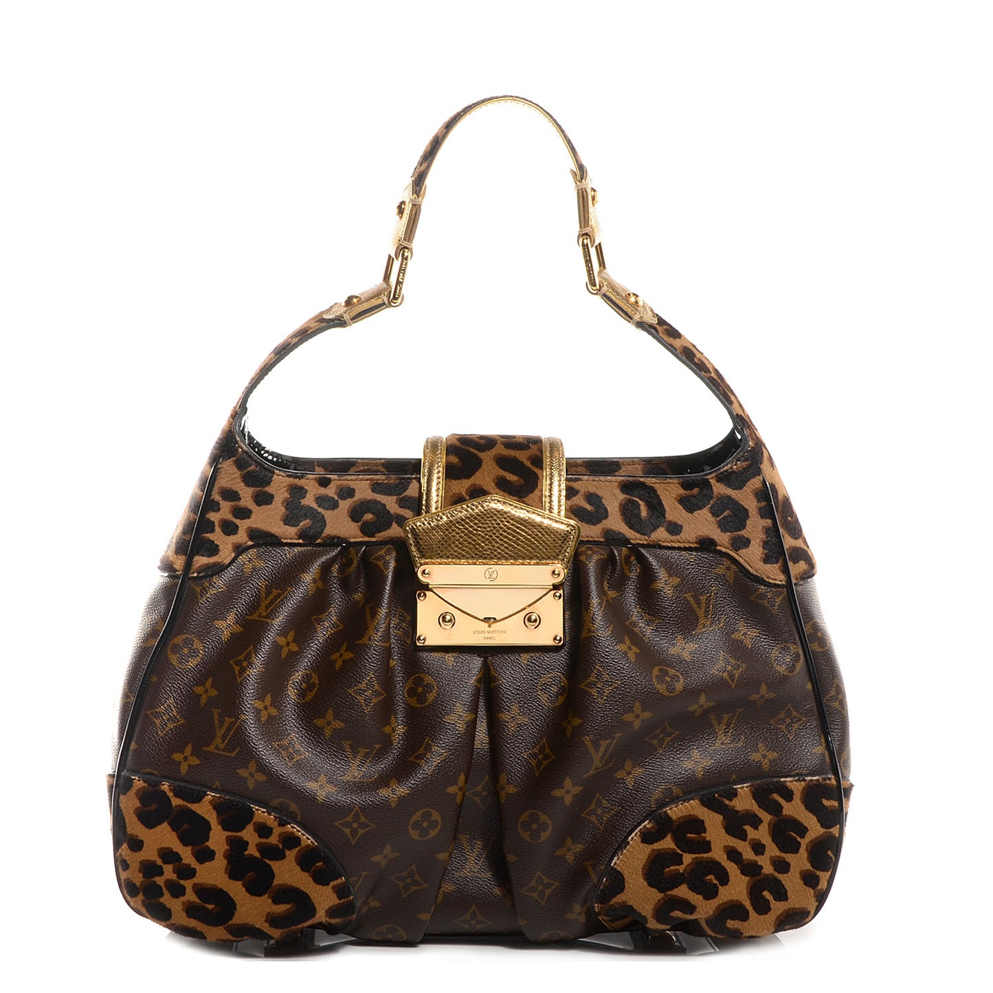Monogram Leopard Polly