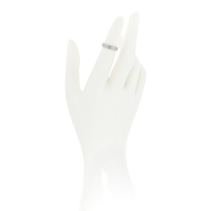Cartier 18K White Gold 3.5mm LOVE Ring 46 3.75 2 of 4