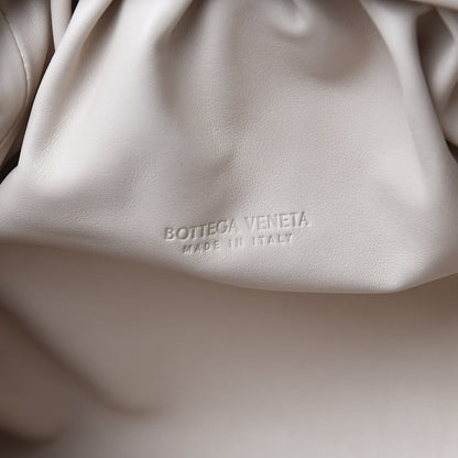 Bottega Veneta Smooth Butter Calf The Pouch Oversized Clutch Mist 6 of 10