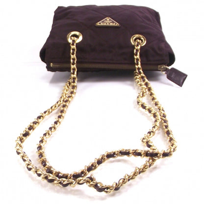 Prada Nylon Chain Shoulder Bag 5 of 9