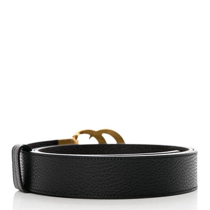 Gucci Calfskin Double G Reversible 37mm Belt 120 48 Black Cocoa 4 of 10