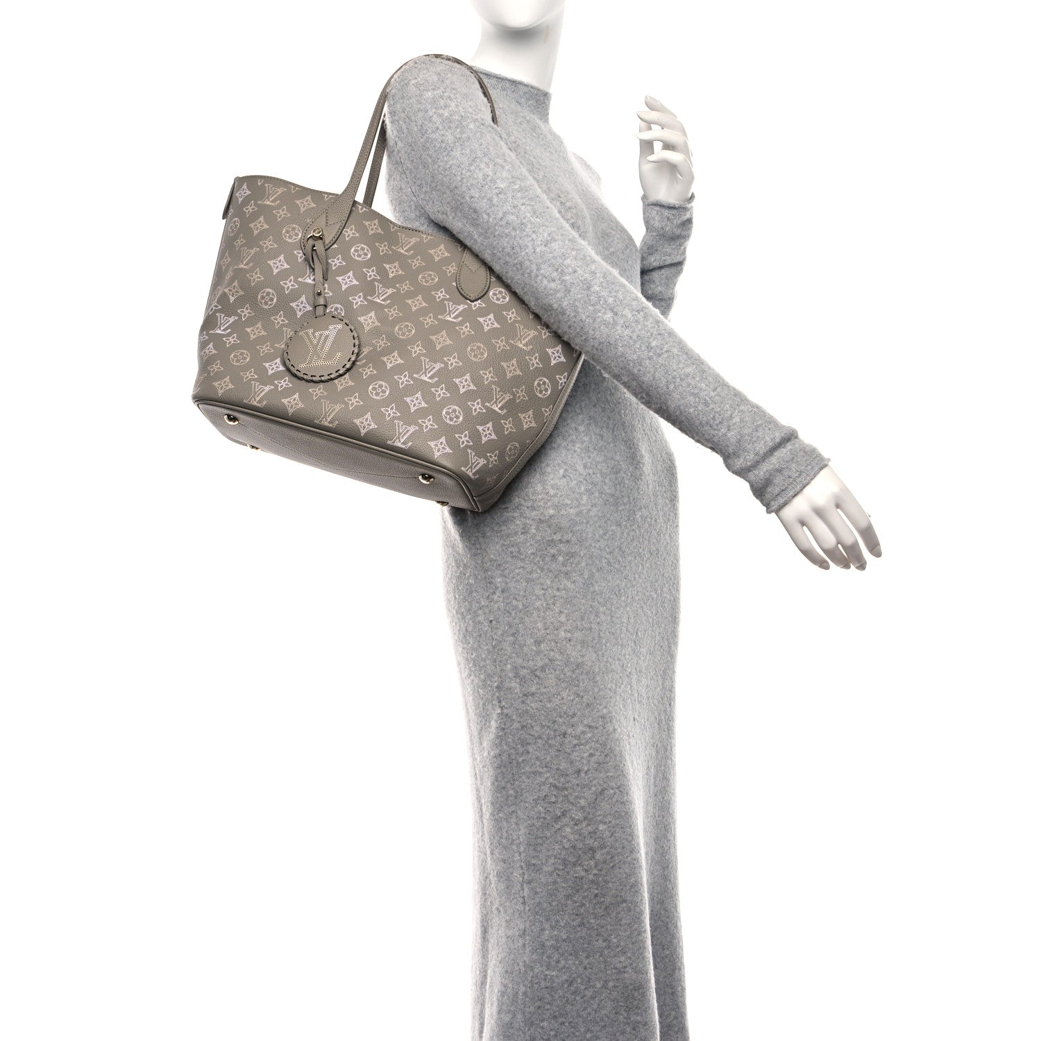 Louis Vuitton Mahina Blossom MM Grey 2 of 10