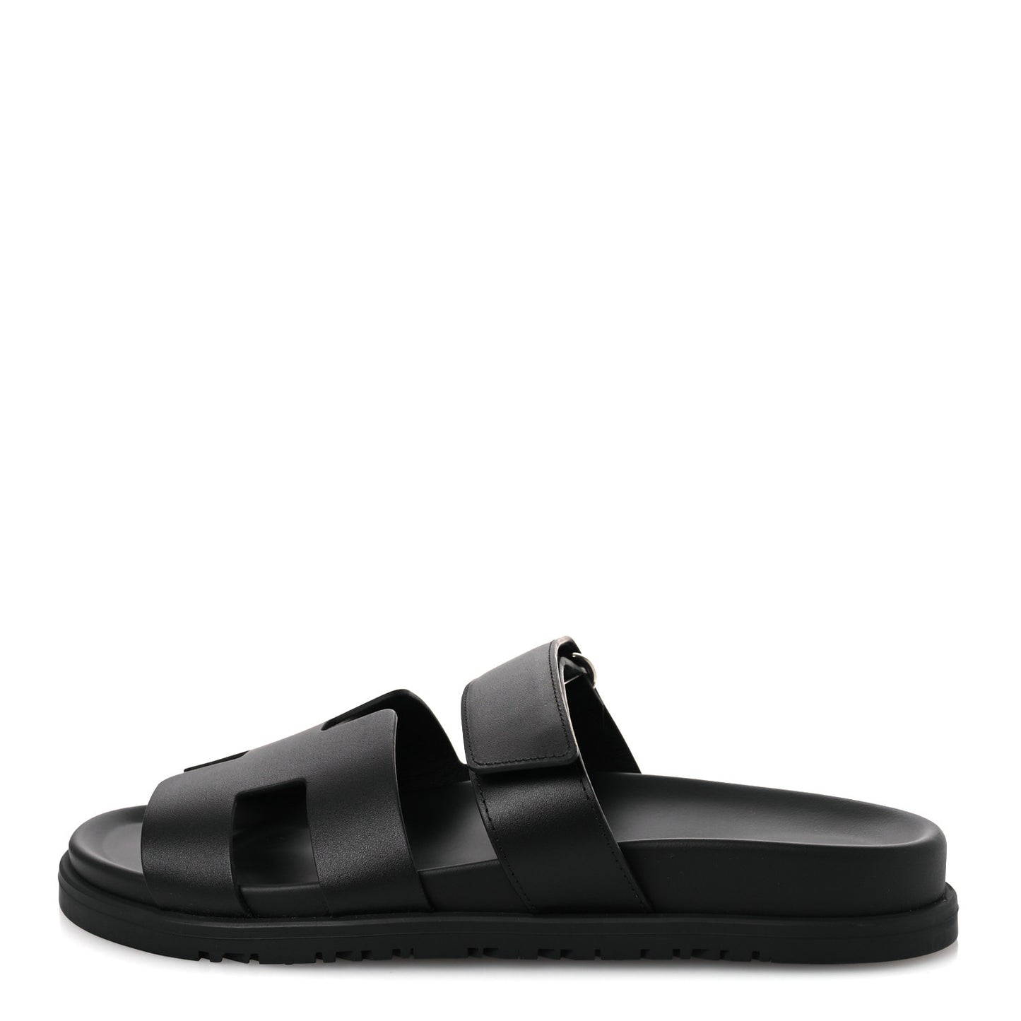 Calfskin Womens Chypre Sandals 38 Black
