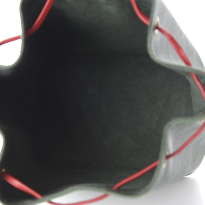 Louis Vuitton Epi Bi-Color Petit Noe Borneo Castillan Red 4 of 9