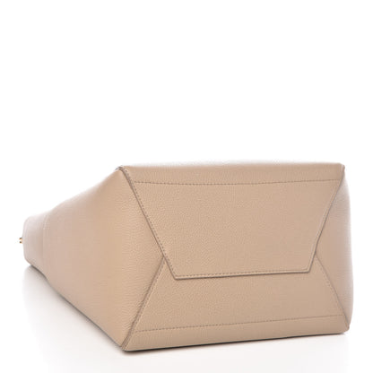 Celine Soft Grained Calfskin Sangle Bucket Bag Dune 4 of 9