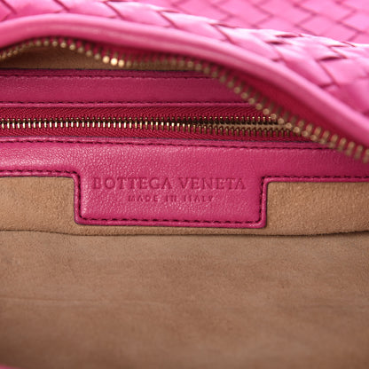 Bottega Veneta Nappa Intrecciato Medium Veneta Hobo Fuchsia 8 of 11