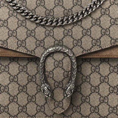 Gucci GG Supreme Monogram Medium Dionysus Shoulder Bag Taupe 8 of 13