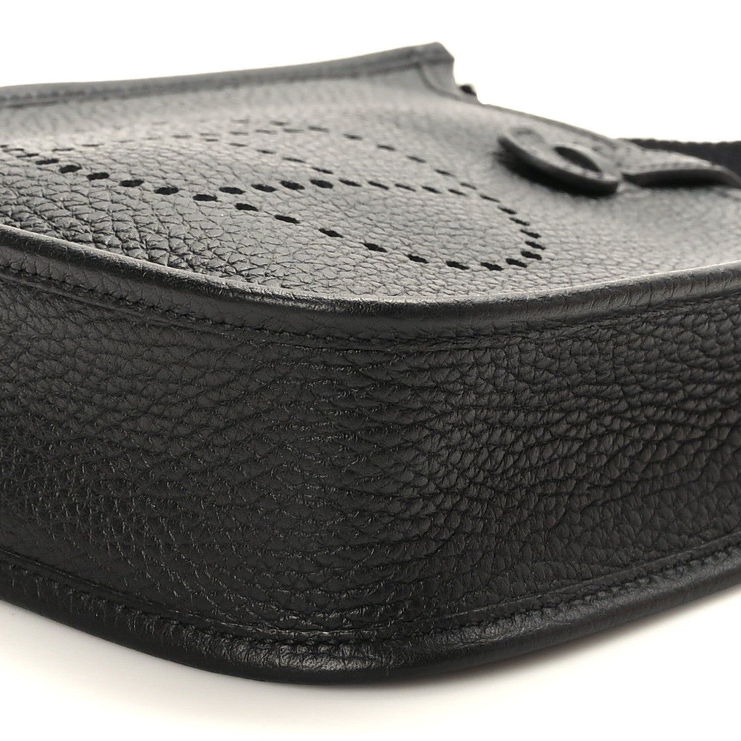 Hermes Taurillon Clemence Evelyne TPM Black 9 of 10