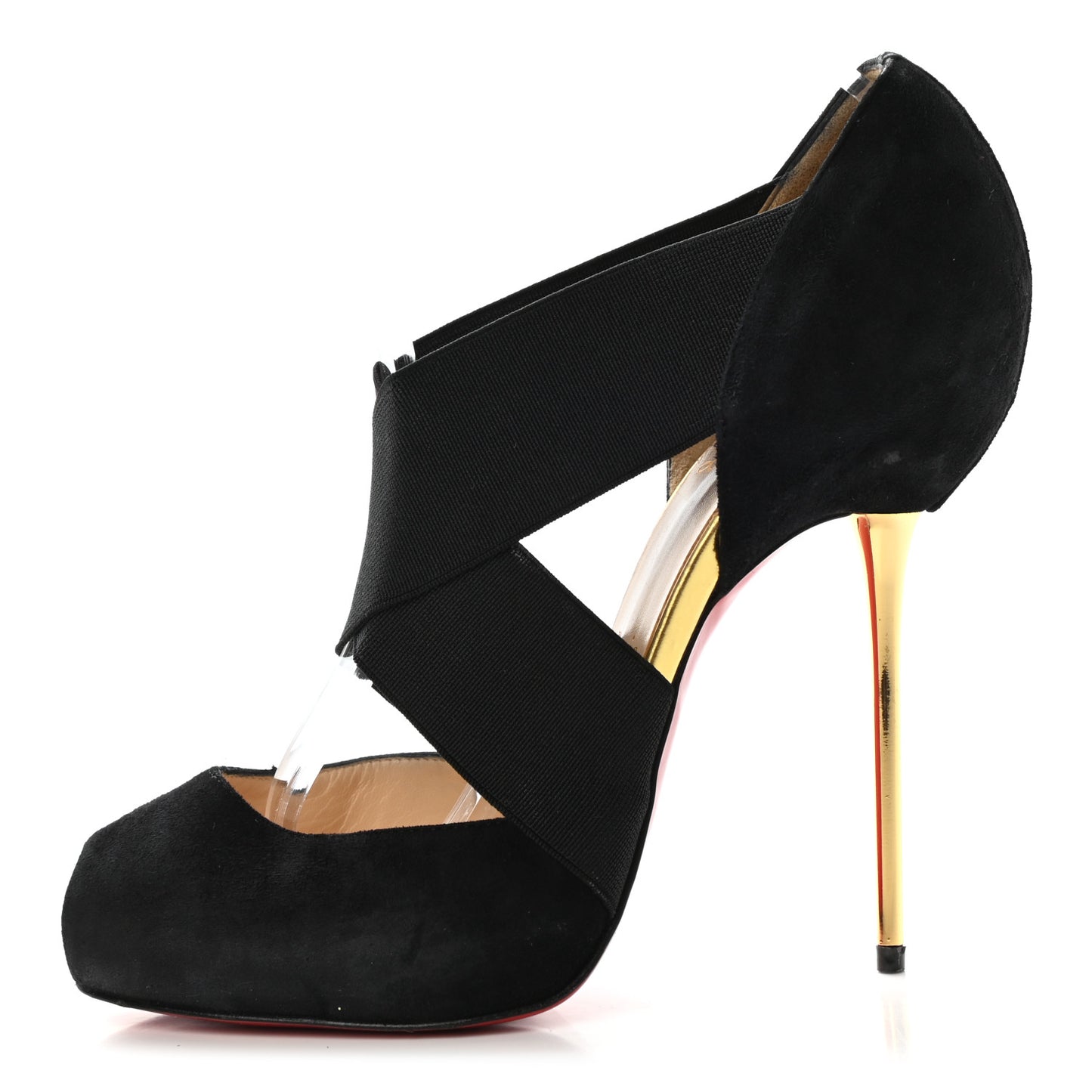 Suede Royal Big Dorcet 120 Pumps 36 Black