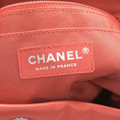 Chanel Lambskin Quilted Small Chain Bucket Bag Coral 6 of 7