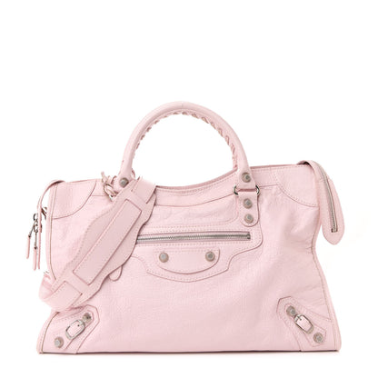 Balenciaga Agneau Giant 12 Silver Hardware City Rose Poudre Rose Petunia 1 of 11