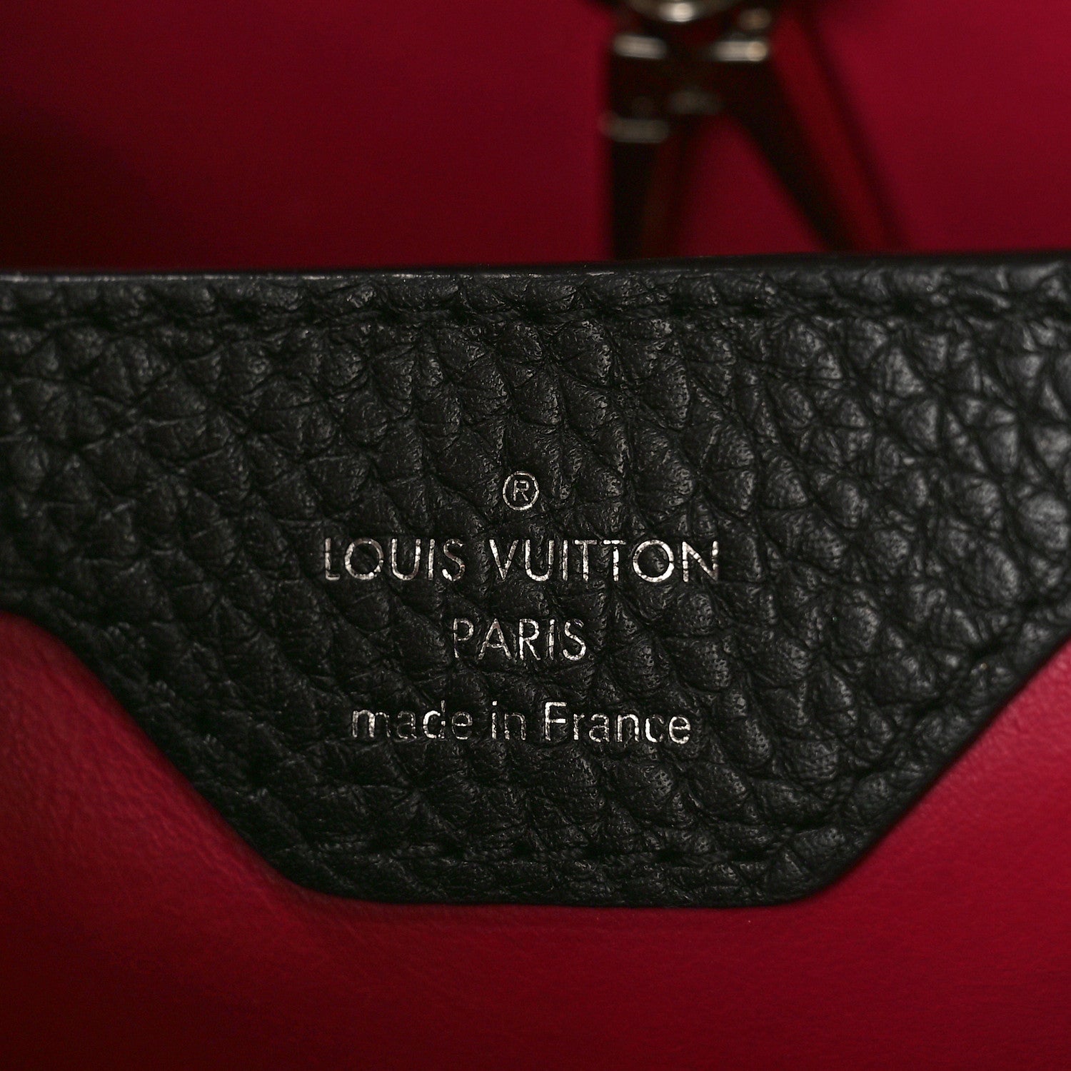 Louis Vuitton Taurillon Snakeskin Capucines BB Black 6 of 8