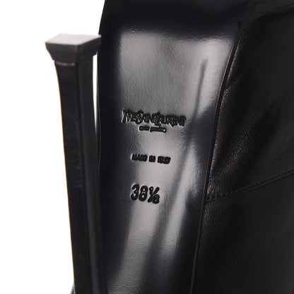 Saint Laurent Nappa Shearling Tribtoo 105 Platform Boots Black 12 of 15