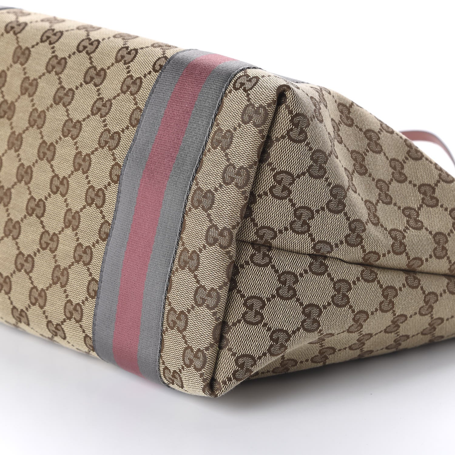 Gucci Monogram Patent Web Large Jolie Tote Pink 7 of 10