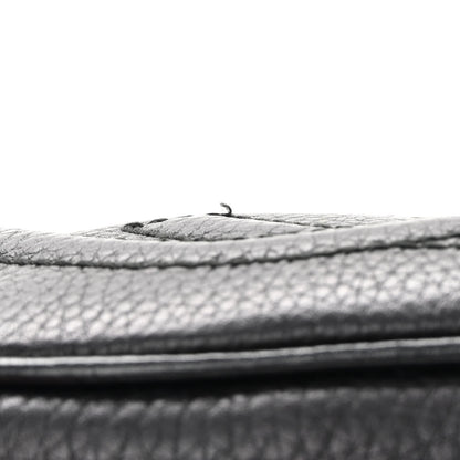 Gucci Pebbled Calfskin Mini Soho Chain Bag Black 13 of 14