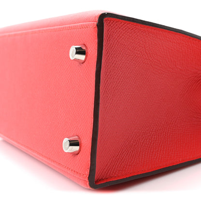 Hermes Epsom Kelly Sellier 25 Rouge Casaque 10 of 10