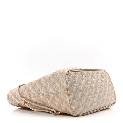 Louis Vuitton Empreinte Monogram Summer Stardust Neverfull MM Beige Clair 5 of 10