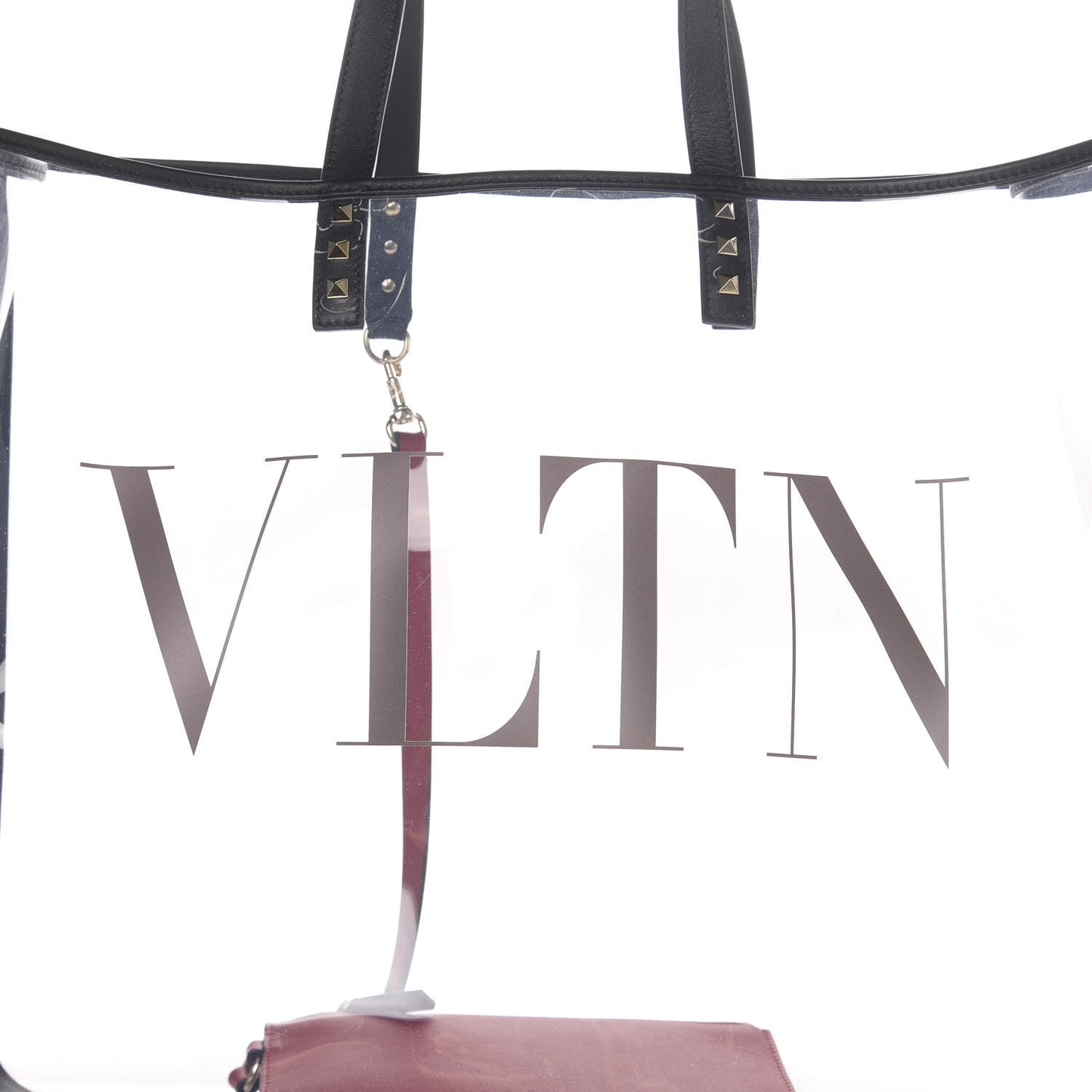 Plexy VLTN Large Shopping Bag Transparent
