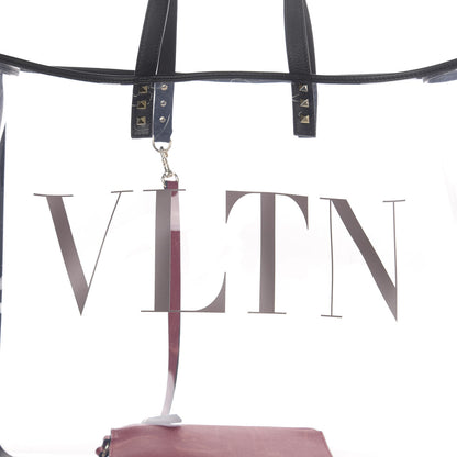 Valentino Garavani Plexy VLTN Large Shopping Bag Transparent 10 of 10